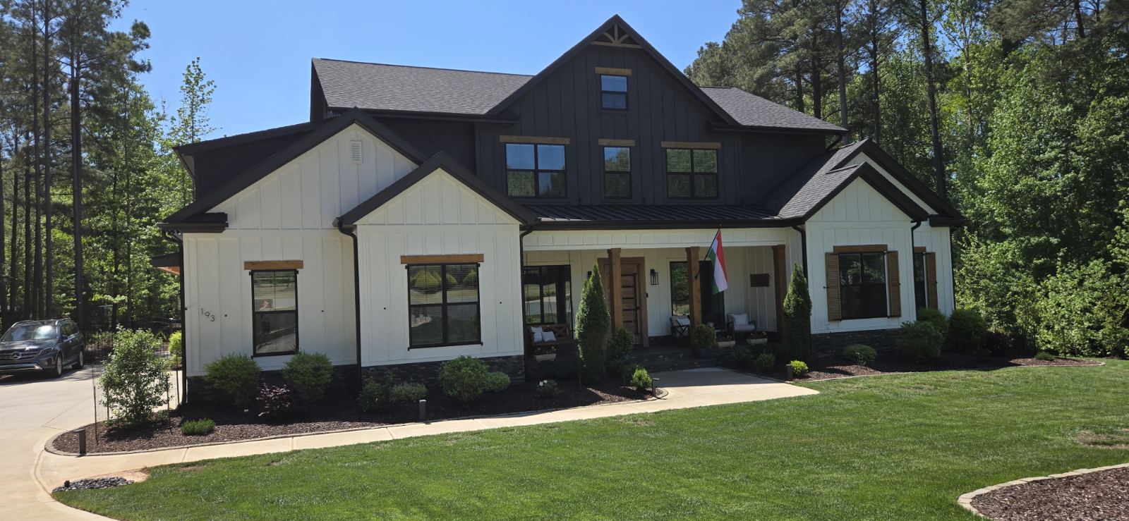 Custom home built by Didek Construction in Raleigh